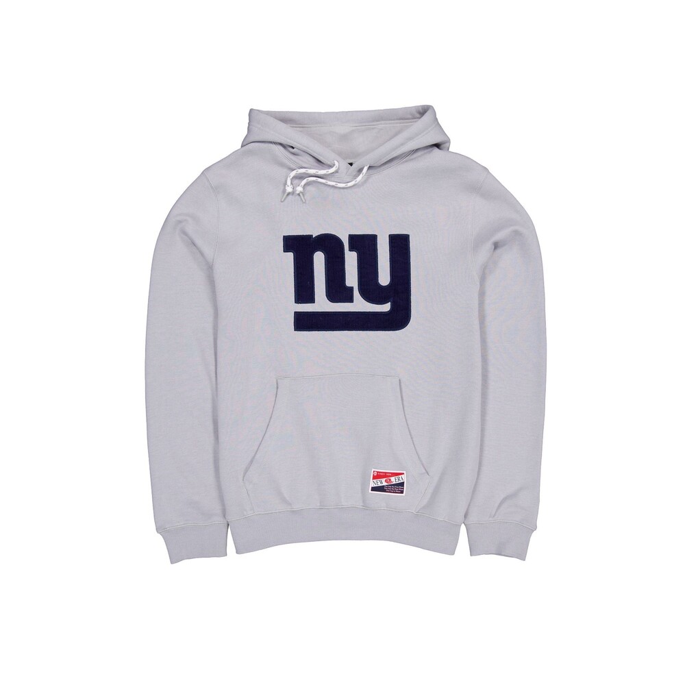 New Era New York Giants Throwback Gray Hoodie - Size M